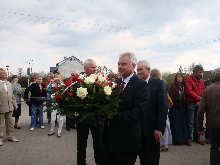 ODSŁONIĘCIE OBELISKU KU CZCI OTTO WARPECHOWSKIEGO W BRZOZOWIE