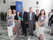 Wizyta uczestników Międzynarodowego Obozu Naukowego w Parlamencie