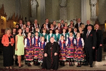 Złoty Jubileusz Kapłaństwa ks. biskupa Antoniego Dydycza - koncert w konkatedrze w Sokołowie Podlaskim