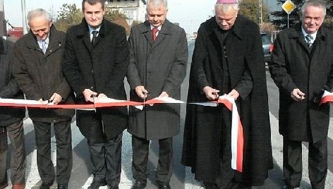 Otwarcie nowej ulicy w Siedlcach